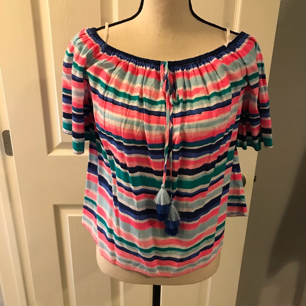 Lily Pulitzer flutter top